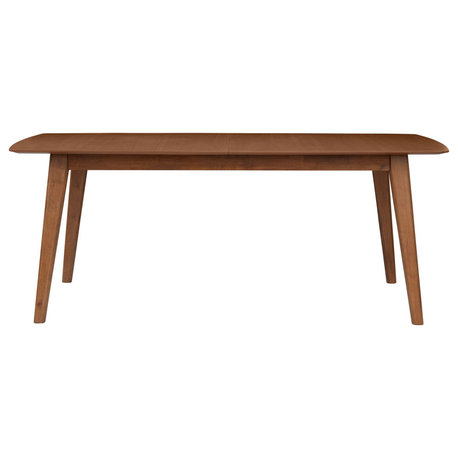 Walnut Extendable Dining Table 75/92x37