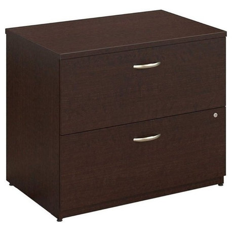 Bowery Hill 2 Drawer Lateral File in Mocha Cherry