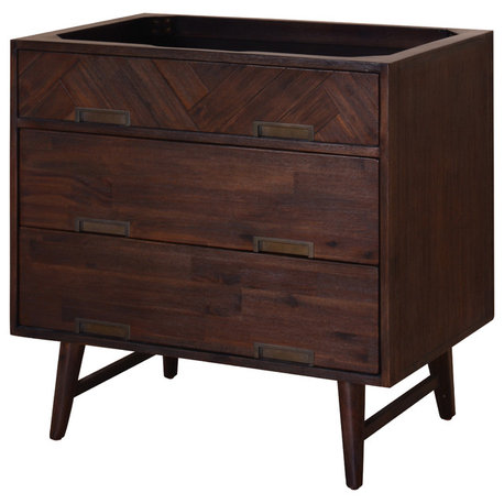 Parkett Drawer Vanity Base, 36"