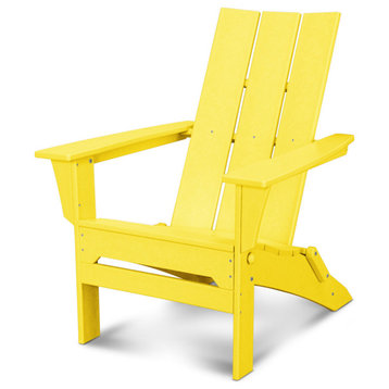 Modern Folding Adirondack, Lemon