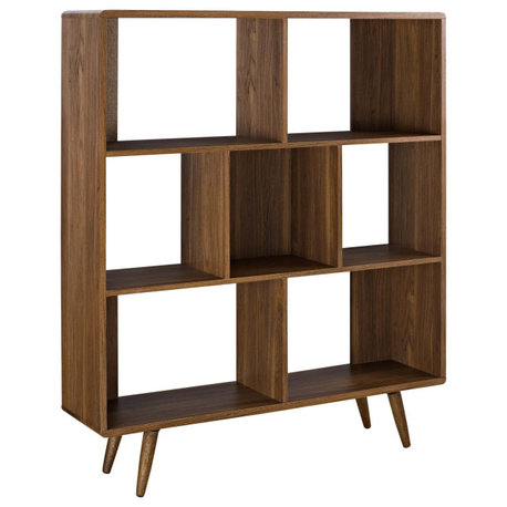 Transmit Bookcase, Walnut