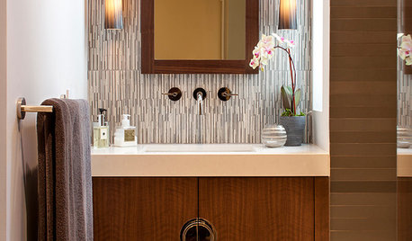 8 Vanity Flair Fashions for a Chic Bathroom