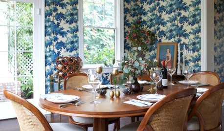 Room of the Day: Traditional Dining Room Shaken With a Twist