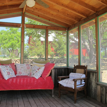 Rustic Screened Porch