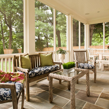 Screened-in porch