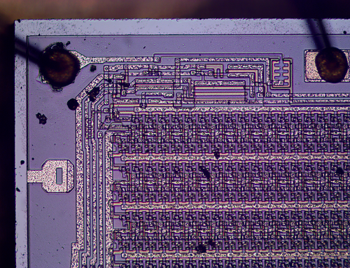 Output circuit of the 1405 shift register.