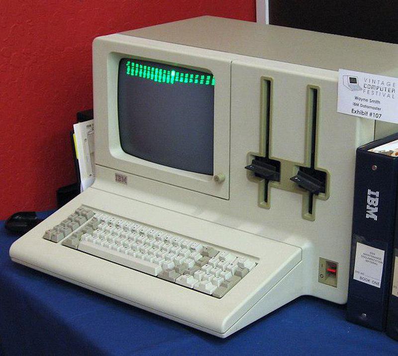 The IBM DataMaster System/23 was a microcomputer announced in 1981 just a month before the IBM PC.