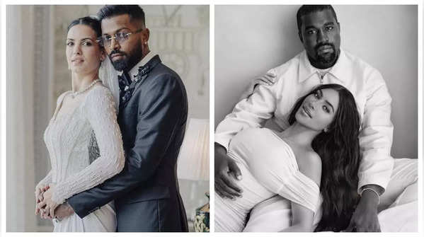 ​Hardik Pandya-Natasa Stankovic to Kim Kardashian-Kanye West: Celebs who renewed their wedding vows but saw their relationship end in divorce