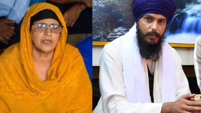 Amritpal Singh ‘hurt’ by mother’s remark on his ideology