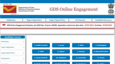 India Post Office GDS Recruitment 2024: Apply for 44,228 vacancies now, direct link here