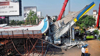 'Ghatkopar hoarding crash was act of God': Bombay high court asks state to reply