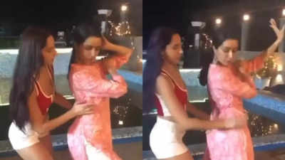 Throwback! Nora Fatehi becomes dance mentor for Shraddha Kapoor, teaches iconic 'Dilbar' moves