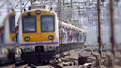 Mumbai local train services hit as bamboo structure falls on overhead wire