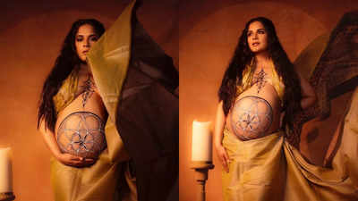 Richa Chadha celebrates daughter's day by sharing unseen photos from her maternity photoshoot: 'You will always have value, li'l girl'