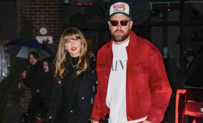 Are Taylor Swift and Travis Kelce really engaged? The pop star's diamond infinity ring has the internet buzzing