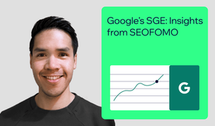 Google’s SGE: Insights from SEOFOMO x Wix