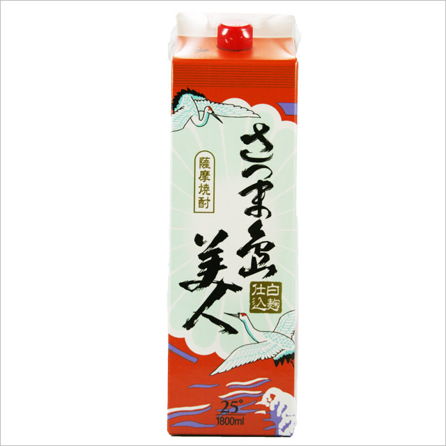 さつま島美人パック25度 1800ml