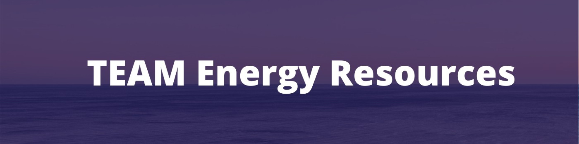 Team Energy Resources