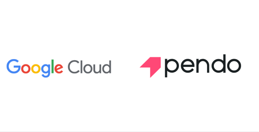 Google Cloud 和 Pendo 品牌联合徽标