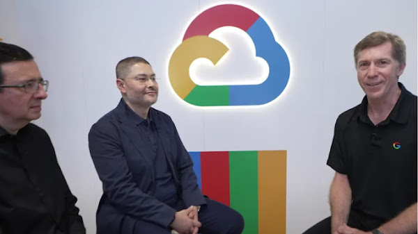 Yannick Martel von CapGemini und Abdelnor Tafer von Telco Industry sprechen über die Partnerschaft mit Google Cloud.