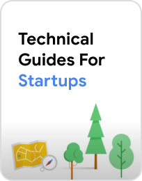 Testo che legge "Technical Guides for Startups"