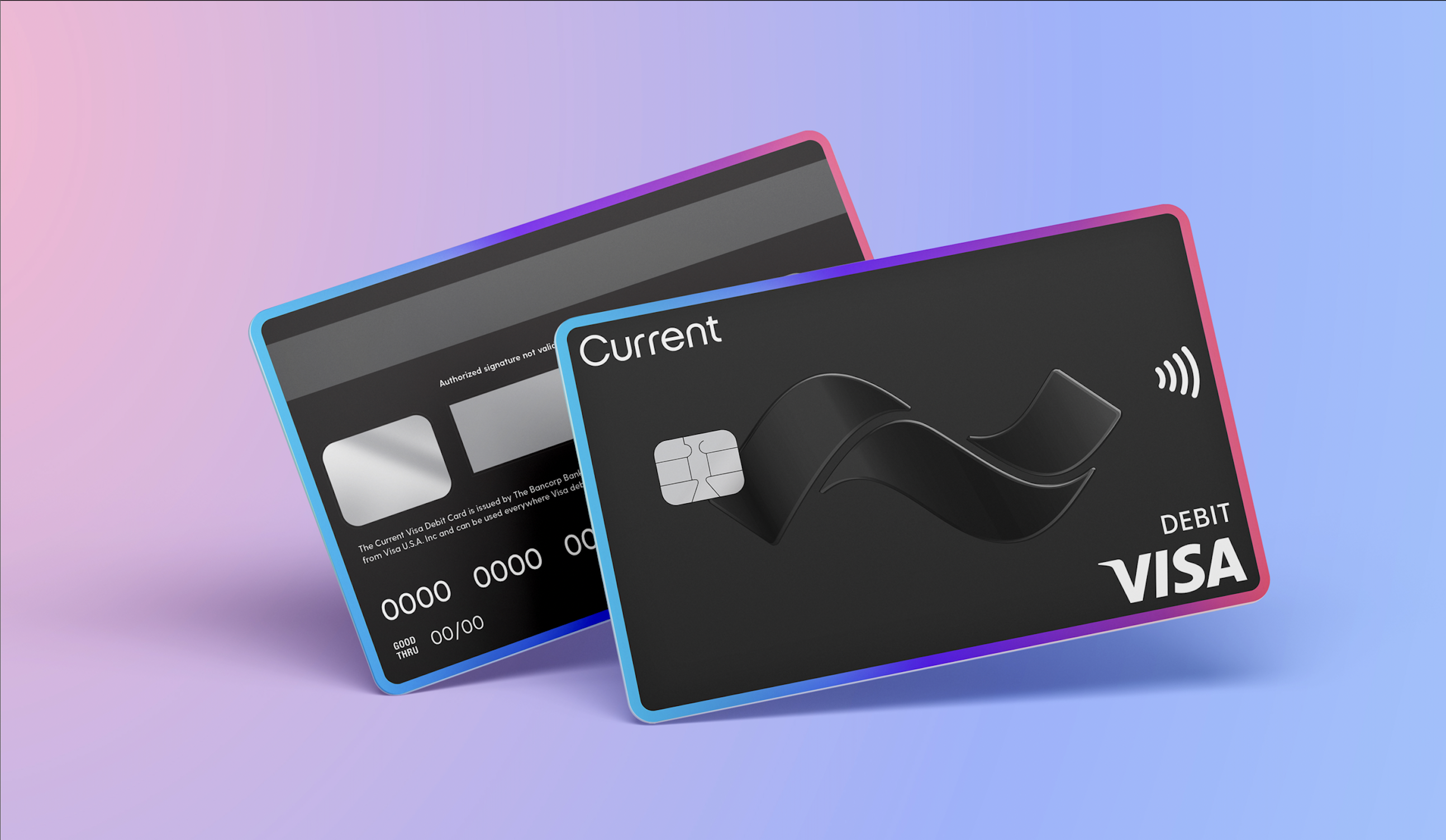 Current（公司）的 Visa 信用卡