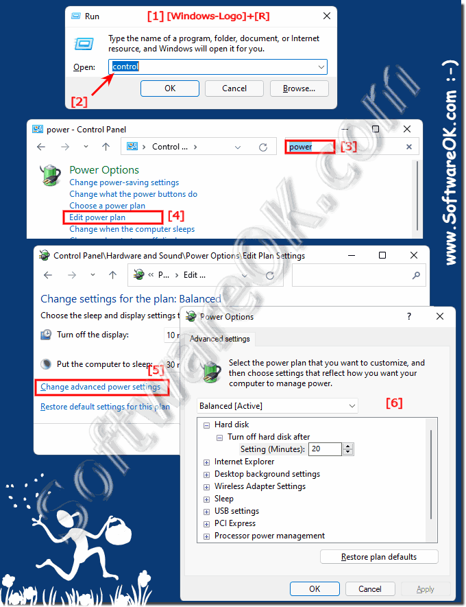 Can I adjust the power plan under Windows 11?