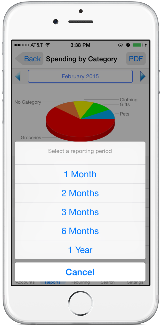 Reporting Periods View