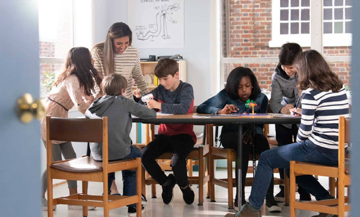 Students in Classroom