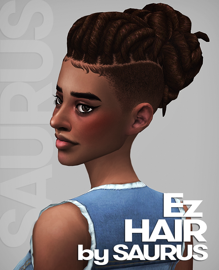 ✨Ez Hairs✨Ok here they are: some undercut buns for confident queens 💜😁 Male and youngling versions coming soon ;D
• BGC
• v1 and v2 for feminine and masculine frames!
• Hat compatible
• 21 swatches (18 EA + darker black, brown, and white)
• All LODs,...