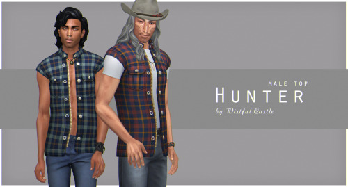 * Hunter - base game compatible male top, all LOD’s, all maps, 30 swatches, from teen to elder + Cas thumbnail
Recommended: Cold Way Turtleneck, Late Night, NvsG long sleeve tee, Cyber past
Download (No Ads)
—————————————-
>>More Wistful Stuff