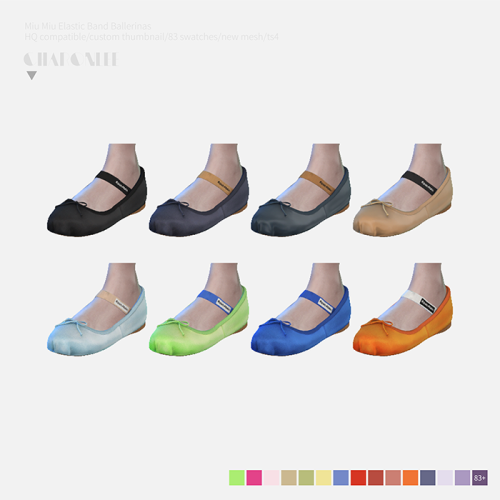 Miu Miu Elastic Band Ballerinas• new mesh by me
• 83 swatches
• hq compatible
• custom preview
• all lods
❤ hope you like it！ ❤
• Please do not steal my mesh as your own.
• Please don’t re-upload
DOWNLOAD(Blog Free)• no ad download, early access on...