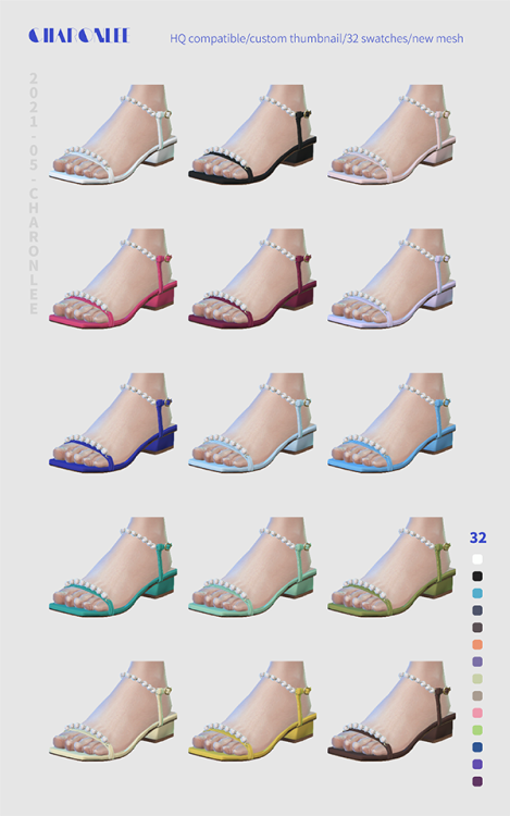 Pearl Flat Sandals• new mesh by me
• 32 swatches
• hq compatible
• custom preview
❤ hope you like it！ ❤
• Please do not steal my mesh and re-upload it as your own.
• Please don’t re-upload
DOWNLOAD(Blog Free)• no ad download, early access on my...