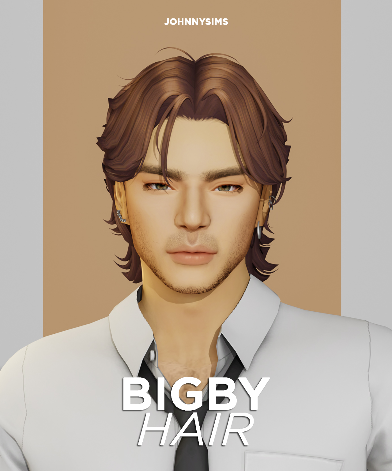 Bigby Hair Here’s a hairstyle inspired by Bigby from one of my favorite games, The Wolf Among Us! ♥
Info:
• Base Game Compatible
• 2 versions (w/ and w/o strands)
• Masculine - Feminine
• 24 swatches
• Hat Compatible, All LODs, All Maps
•...