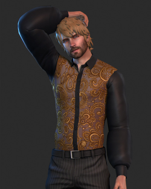 * SMN - base game compatible male shirt, all LOD’s, all maps, 14 swatches + Cas thumbnail
Hair: 1 | 2 | 3 | 4 | 5 | 6 | 7
DOWNLOAD (No Ads)
Thank you for supporting me!-—————————————-
>>More Wistful Stuff