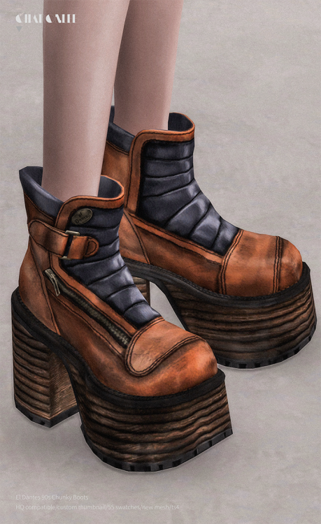 El Dantes 90s Chunky Boots• new mesh by me
• 55 swatches
• hq compatible
• custom preview
• all lods
❤ hope you like it！ ❤
• Please do not steal my mesh as your own.
• Please don’t re-upload
DL(Blog)• no ad download, early access on my Patreon
• all...