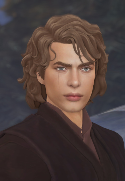 So I’ve been given the idea to create Anakin hair. I must confess that till this work I had very brief acquaintance with Star Wars franchise:D So I googled it and found Anakin image from the the film quite inspiring! So this hair is mostly made with...