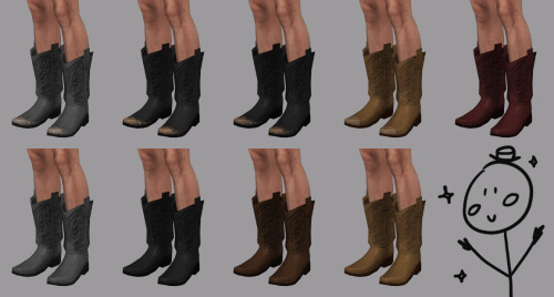 * CA Dress - base game compatible male dress all LOD’s, all maps, 24 swatches, from teen to elder + Cas thumbnail
* CA Boots - base game compatible male hat all LOD’s, all maps, 9 swatches, from teen to elder + Cas thumbnail
* CA Hat - base game...