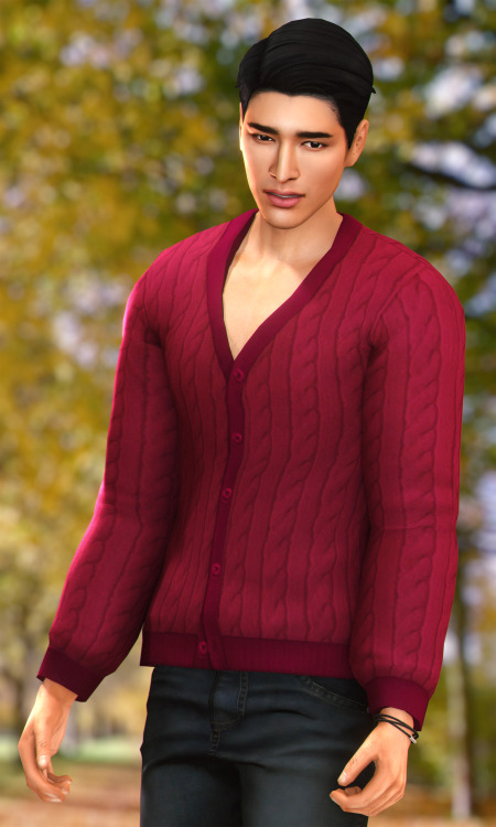 wistfulpoltergeist:
“* Softness V1 - base game compatible male pullover, all LOD’s, all maps, 18 swatches with knitted texture, from teen to elder + Cas thumbnail
* Softness V2 - base game compatible male pullover, all LOD’s, all maps, 14 swatches...