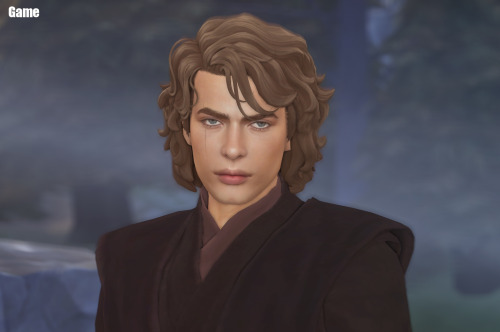 So I’ve been given the idea to create Anakin hair. I must confess that till this work I had very brief acquaintance with Star Wars franchise:D So I googled it and found Anakin image from the the film quite inspiring! So this hair is mostly made with...