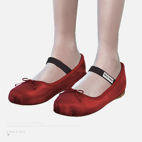 Miu Miu Elastic Band Ballerinas• new mesh by me
• 83 swatches
• hq compatible
• custom preview
• all lods
❤ hope you like it！ ❤
• Please do not steal my mesh as your own.
• Please don’t re-upload
DOWNLOAD(Blog Free)• no ad download, early access on...