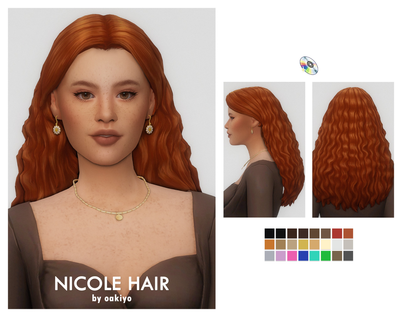 Nicole HairI messed up my reshade preset trying to edit it, hence why it looks different to my other previews..
• Base Game Compatible
• 24 EA Swatches
• All LOD’s
• Hat Compatible
• All Maps
• My Terms of Use
Download Here | Patreon |...