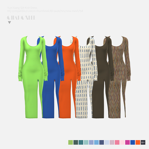 Yuel Xiang Slit Knit Dress• new mesh by me
• 80 swatches
• hq compatible
• custom preview
• all lods
❤ hope you like it！ ❤
• Please do not steal my mesh as your own.
• Please don’t re-upload
DL(Blog)• no ad download, early access on my Patreon
• all...