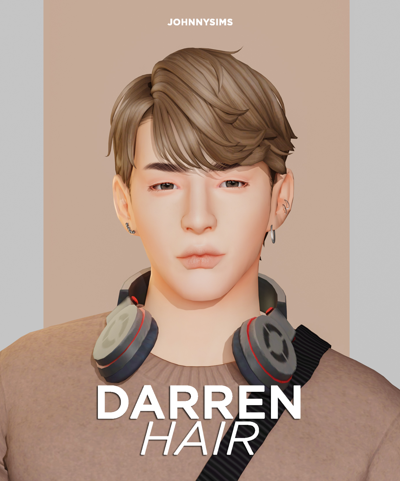 Darren HairInfo:
• Base Game Compatible
• Masculine - Feminine
• 24 swatches
• Hat Compatible, All LODs, All Maps
• Teen-Elder
• Support me! Ko-Fi | Patreon
DOWNLOAD (free)