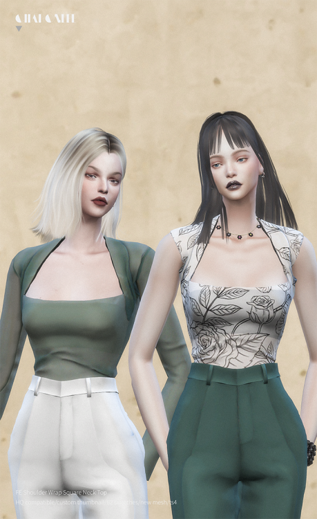 FE Shoulder Wrap Square Neck Top• new mesh by me
• 62 swatches ( top&dress )
• hq compatible
• custom preview
• all lods
❤ hope you like it！ ❤
• Please do not steal my mesh as your own.
• Please don’t re-upload
DOWNLOAD(Blog Free)• no ad download,...