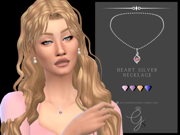 glitterberrysims:
“glitterberrysims:
“ Heart Silver NecklaceI made this the other day after my partner bought me a necklace very similar to this one! I hope you like it as much as I do!
• If you want recolour, go ahead (if you share it please don’t...