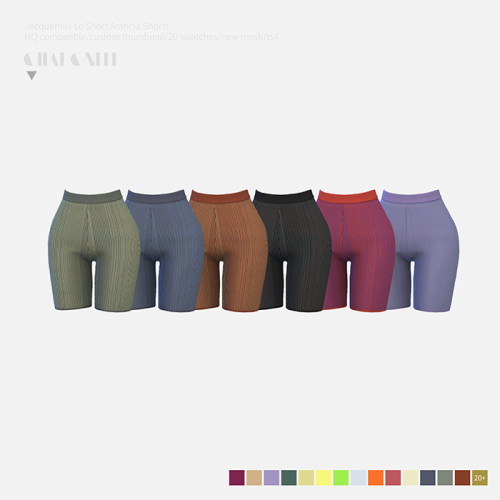 Jacquemus Le Short Arancia Shorts• new mesh by me
• 20 swatches
• hq compatible
• custom preview
• all lods
❤ hope you like it！ ❤
• Please do not steal my mesh as your own.
• Please don’t re-upload
DOWNLOAD(Blog Free)• ad free, early access,...