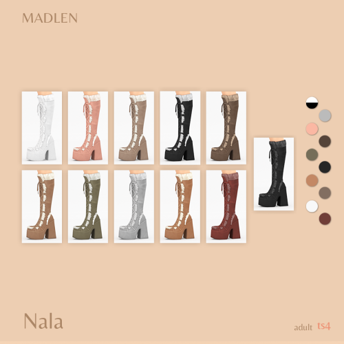 Nala Boots
Lace up platform boots featuring faux fur lining for some extra warmness! Won’t go unnoticed in these ones!
DOWNLOAD (Public 1/Nov/2022)