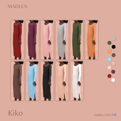 Kiko Dress
Elegant, simple, yet effective. This minimal dress comes in two variations! Available to both toddlers and children.
DOWNLOAD (Patreon)