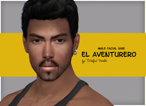 * El aventurero - base game compatible male facial hair, 15 swatches, from YA to elder + Cas thumbnail
Download (No Ads)
—————————————-
>> More Wistful Stuff